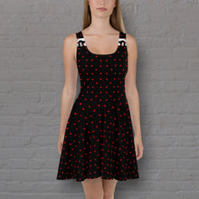 Load image into Gallery viewer, &#39;Get BACK!&quot; Skater Dress - Color = Black - By DDoTToDD (Starting At $54.00!)
