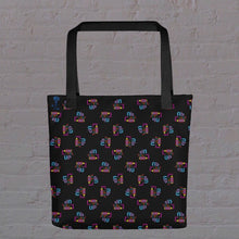 Load image into Gallery viewer, Level UP! - Small Tote bag - Color = Black - By DDoTToDD
